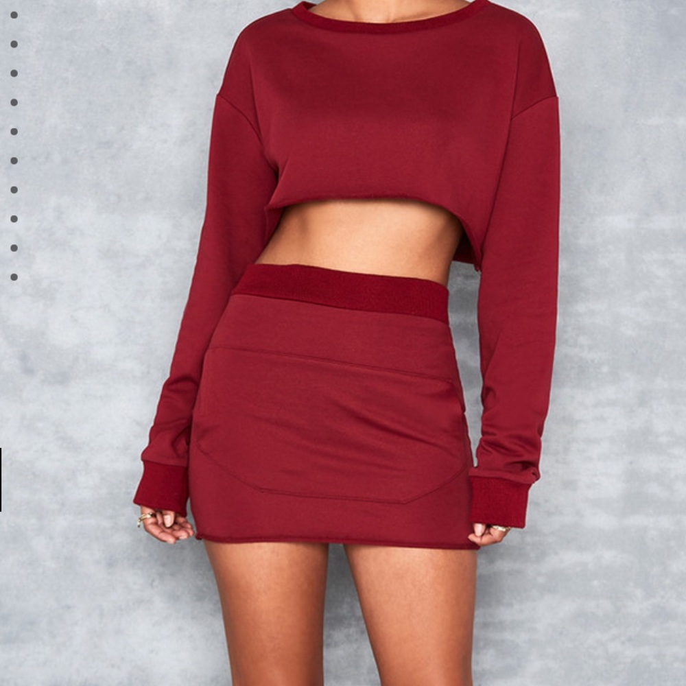 Mistress Rocks Raspberry Two Piece Set